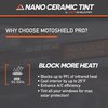 Motoshield Pro Nano Ceramic Tint Film 30 Inches x 10 Feet (5%) 430-430